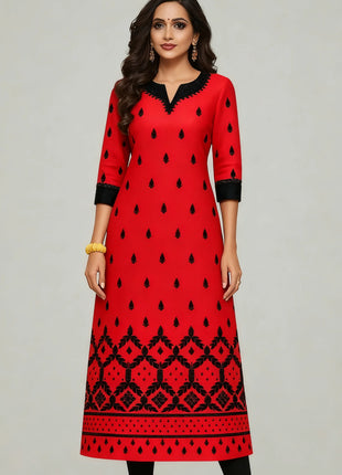 Muslim Dress Kurt Women's Fashionable And Elegant Straight Tube Casual Colorful Floral Pattern Kimono Femmes Musulmane