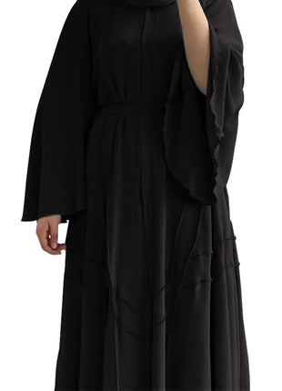 Kaftan Dubai 2024 Luxury Long Loose Muslim Ramadan Open Abaya Evening Dresses Women's Prayer Garment Femme Musulmane Vestidos