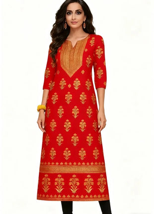 Muslim Kurtta Women Casual Fashion Dress Straight Tube Casual Ethnic Vetement Femme National style Kaftan Dress Moroccan Luxury