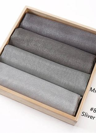 2025 Abaya Women Veil Gold Solid Color Muslim Head Scarf Shawls and Wraps Glitter Pashmina Bandana Female Foulard Hijab