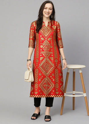 Muslim Women Casual Fashionable Comfortable Kurt Dress Straight Tube Ethnic All Occasions Such As Birthday Wedding Aidilfitri
