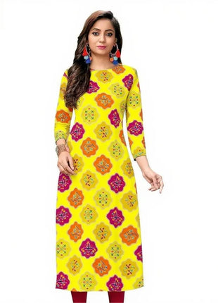 Dress Kurt Women's Fashionable And Elegant Straight Tube Casual Round Neck Colorful Floral Pattern Kimono Femmes Musulmane