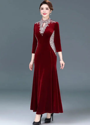 Autumn Winter Thin Office Lady Simplicity Temperament Long Sleeve Pullovers Solid Dresses Korean Fashion Slim Women Clothing