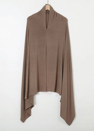 Instant Hijab Scarf for Women Muslim Easy To Wear Jersey Head Scarf Wrap Thin Breathable Soft Sunscreen Pullover Head Wrap