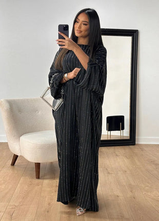 2024 Luxury Dubai Abaya Dress for Muslim Women Ramadan Eid Saudi Arabia Party Jalabiya Clothing Islamic Turkey Modest Long Robe