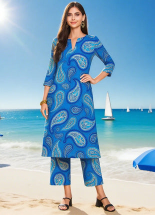Muslim Dress Kurt Women's Fashionable And Elegant Straight Tube Casual National Style Pattern Noble Skirt Muslim Women Clothing
