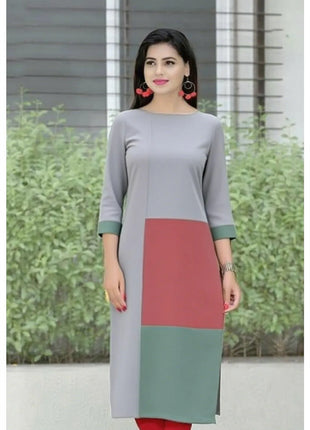 Muslim Women's Fashionable Comfortable Kurt Dress Slit Hem Straight Tube Casual Ethnic Abaya Women Dress Abaya Turkish Abaya