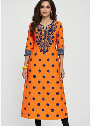 Muslim Dress Kurt Women's Fashionable And Elegant Straight Tube Casual Round Neck Colorful Peacock Pattern Dress Abiti Lunghi