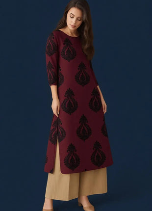 Muslim Red Women's Casual Fashionable Comfortable Straight Tube Casual Ethnic Peacock National style Abito Donna Turkish Abaya