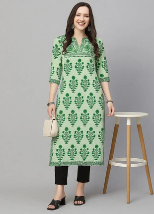 Muslim Women Kurtta Casual Dress Middle Eastern Straight Casual Ethnic Flower Mandarin National Style Caftan Marocain Femme