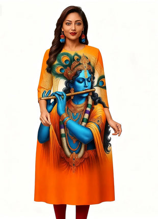Dress Kurtta Women Fashionable Straight Tube Casual Bright Slit hem Flowers Patterns Robe Arabe Robe Abito Donna Musulmana