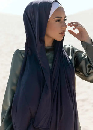 Big Size Jersey Hijabs for Woman Turban Mercerized Cotton Hijab Scarf Shawl Turbans for Women Headscarf Scarves Ramadan Foulard