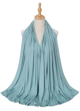 Big Size Jersey Hijabs for Woman Turban Mercerized Cotton Hijab Scarf Shawl Turbans for Women Headscarf Scarves Ramadan Foulard