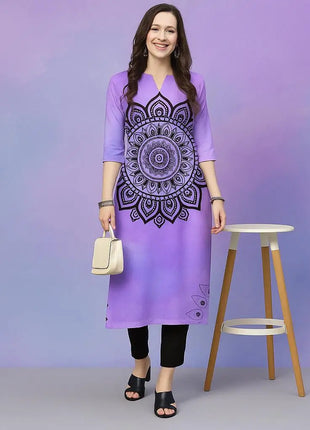 National style Muslim Women Kurtta Casual Dress Long Sleeve Straight Casual Ethnic Mandarin 3D Design Suitable Caftan Femme