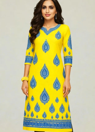 Muslim Kurtta Casual Dress Middle Eastern Straight Casual Ethnic Slit hem Mandarin Peacock National Style Caftan Turkish Abaya