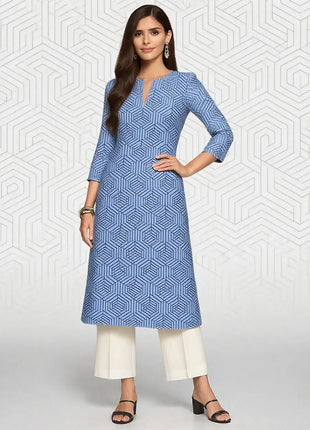 Muslim Dress Kurt women's Fashionable And Elegant Long Sleeved Straight Tube Casual Round Neck Peacock Pattern Noble Skirt 2026