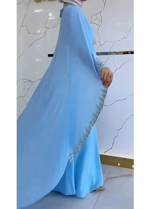 Eid women Dress abaya muslim Ramadan Jalabiya Embroidery Party Dresses Dubai Long Robe Morocco Kaftan Islam Vestidos Largos 2025