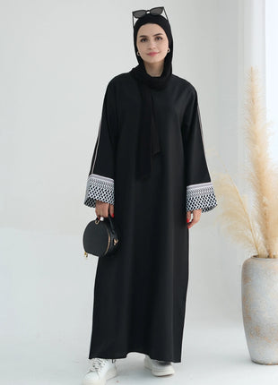 2025 Ramadan Gorgeous Muslim Middle East Abayas Women Elegant Cardigan Fashion Robe Dubai Luxury Eid Islam Long Dress Kaftan