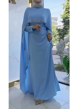 Eid women Dress abaya muslim Ramadan Jalabiya Embroidery Party Dresses Dubai Long Robe Morocco Kaftan Islam Vestidos Largos 2025