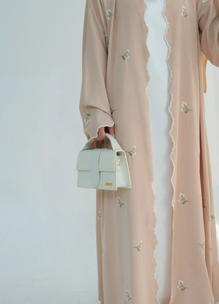 Eid Muslim Abaya for Women Embroidery Cardigan Dresses Abayas Ramadan Morocco Dubai Jalabiya Kaftan Vestidos Arab Long Robe 2025