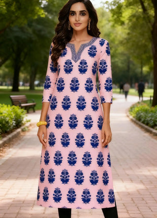 Muslim Women Kurt Casual Dress National Style Straight Casual Ethnic Flower Mandarin Design Suitable Morocco Marokkaanse Kaftan