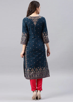 Kurtas for Women Spring Summer Women's Indian Dress Cotton Printed Floral Ethnic Style Kurti Top South Asian Clothes