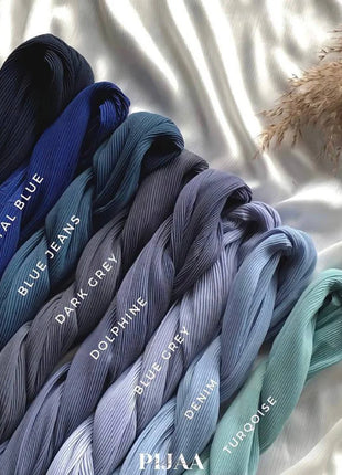 Big Size Pleated Chiffon Hijab Scarf for Muslim Women Turban Pashmina Shawls and Scarves Women Bandana Headband Hijabs Headscarf