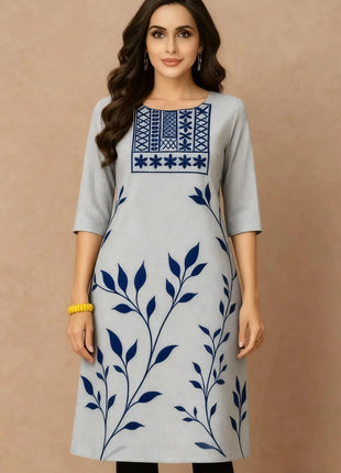 Muslim Dress Kurt Women's Fashionable And Elegant Turkish Abaya Straight Tube Casual RSlit Hem Abito Donna Musulmana