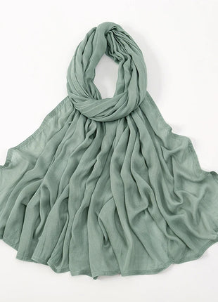 Fashion Modal Hijab Rayon Cotton Shawls Muslim Hijabs For Women Plain Scarf Big Size Headscarf Islamic Turban Headband 190*85cm