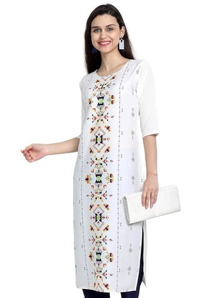 Muslim Kurtta 2026 Women's Casual Fashion Dress National style Straight Tube Casual Ethnic Red Slit hem Abito Donna Musulmana
