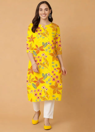 Muslim Kurt Women's Casual Fashion Dress Long Sleeved Straight Tube Casual Ethnic Flowers National Style Musluman Bayan Elbise