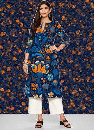 Muslim 2026 Dress Kurt Women's Fashionable And Elegant Flowers Straight Tube Casual Modest Dress Dubai Moroccan Kaftan