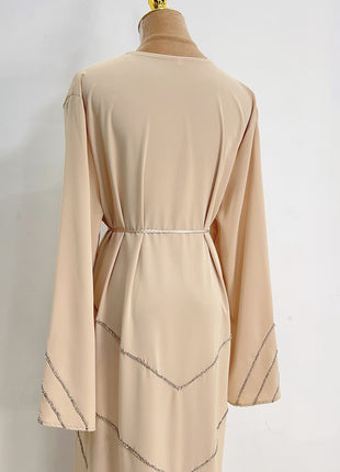 Eid Muslim Women Abaya Morocco Party Dress Abayas Elegant Prayer Diamond Long Sleeve Robe Dresses Ramadan Musulman Maxi Vestidos