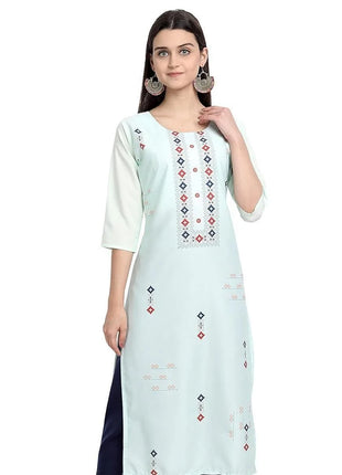Muslim Dress Kurt Women's Fashionable And Elegant Long Sleeved Straight Tube Casual RSlit Hem Flowers Pattern Noble Skirt 2026