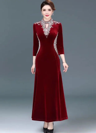 Autumn Winter Thin Office Lady Simplicity Temperament Long Sleeve Pullovers Solid Dresses Korean Fashion Slim Women Clothing