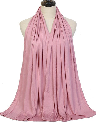 Premium Modal Cotton Jersey Hijab Scarf Muslim Long Shawl Women Plain Soft Turban Tie Head Wraps Africa Female Headband 170x60cm
