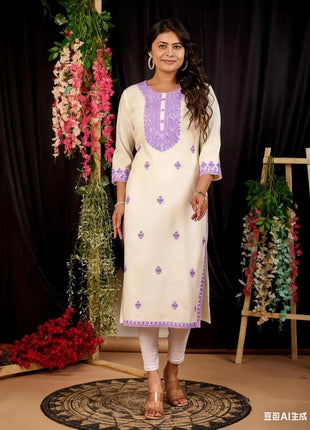 Muslim Dress Kurtta Women's Fashionable And Elegant Straight Tube Casual Colorful Slit hem Abito Donna Musulmana Turkish Abaya