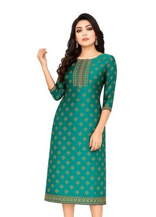Muslim Women Kurtta Casual Dress National Style Straight Casual Ethnic Abito Donna Musulmana Women Dress Abaya Slit hem