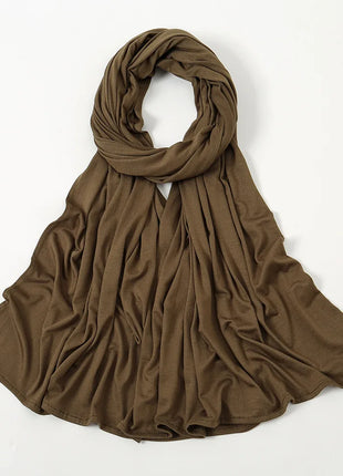 Premium Jersey Hijab Scarf For Muslim Women Turban Femme Africaine Hijabs For Woman Head Wrap Hoofddoek Headscarf Ramadan