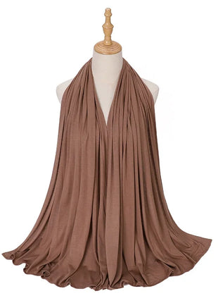 Big Size Jersey Hijabs for Woman Turban Mercerized Cotton Hijab Scarf Shawl Turbans for Women Headscarf Scarves Ramadan Foulard