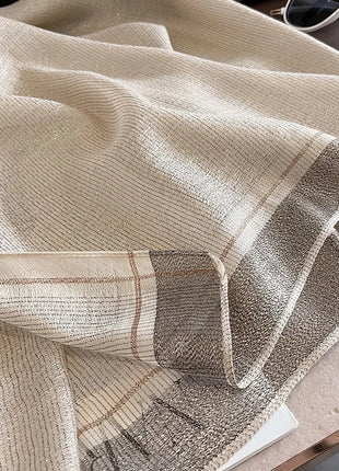 2023 New Women Scarf Winter Warm Solid Silk Wool Shawls Lady Wraps Bufanda Floral Pashmina Luxury Embroidery Warn Scarves