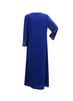 Eid Women Two Piece Set Hijab Party Dress Muslim Abaya Diamond Scarf Dresses Vestidos Mujer Kaftan Abayas Robe Elegant 2026