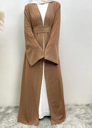 Ramadan Eid Dubai Open Black Muslim Kimono Abaya Damen Turkey Islam Abayas For Women Dress Kebaya Robe Femme Musulmane Kaftan