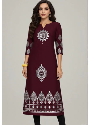 Kurt Women's Fashionable Dress With Straight Tube Casual Round Neck Design And Various Vacation Styles Kurdische Kleider