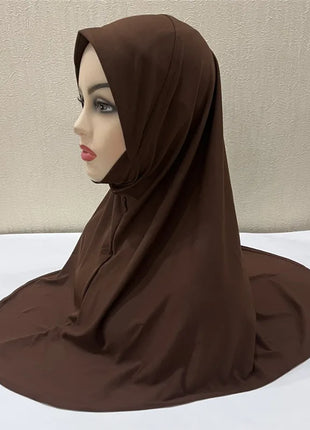 BOHOWAII Muslim Islamic Modal Hijab Scarf Instant Hijabs Headscarfs for Women Long Scarves Head Wrap Shawl Bonnet Hijabe Femme