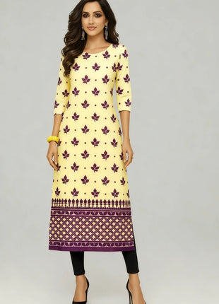Muslim Dress Kurt Women's Fashionable Straight Tube 2026 National style Slit hem Multiple National Style Abito Donna Musulmana