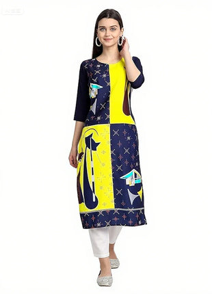 Muslim Kurt Women's Fashion Comfortable Turkish Abaya Sleeve Straight Tube Casual Ethnic Peacock Abito Donna Musulmana