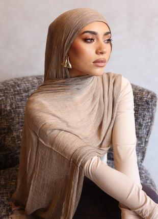 Premium Rayon Cotton Wrinkle Hijab Scarf For Woman Muslim Hijabs Fashion Soft Shawl Islam Turban Ramadan Soild Headband 180*80cm