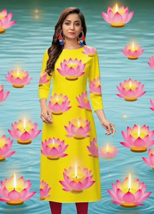 Muslim Kurt Women's Fashion Comfortable Turkish Abaya Sleeve Straight Tube Casual Ethnic Peacock Abito Donna Musulmana