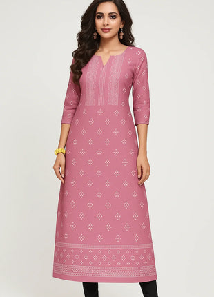 Dress Kurtta Women's Fashionable Long Sleeved Straight Tube Casual Bright Patterns Robe Arabe Robe Traditionnelle Arabe Muslim